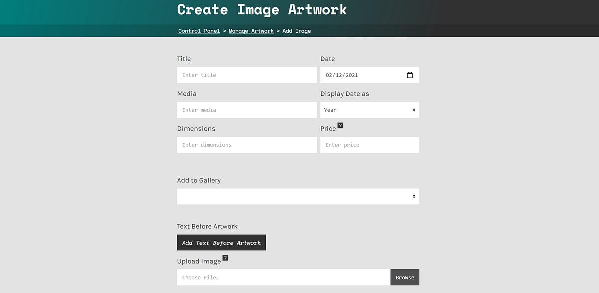 Adding an Image Part 1